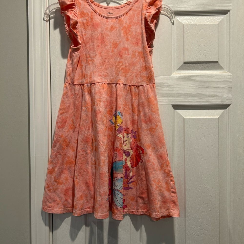 Disney Coral Dress with Character Design